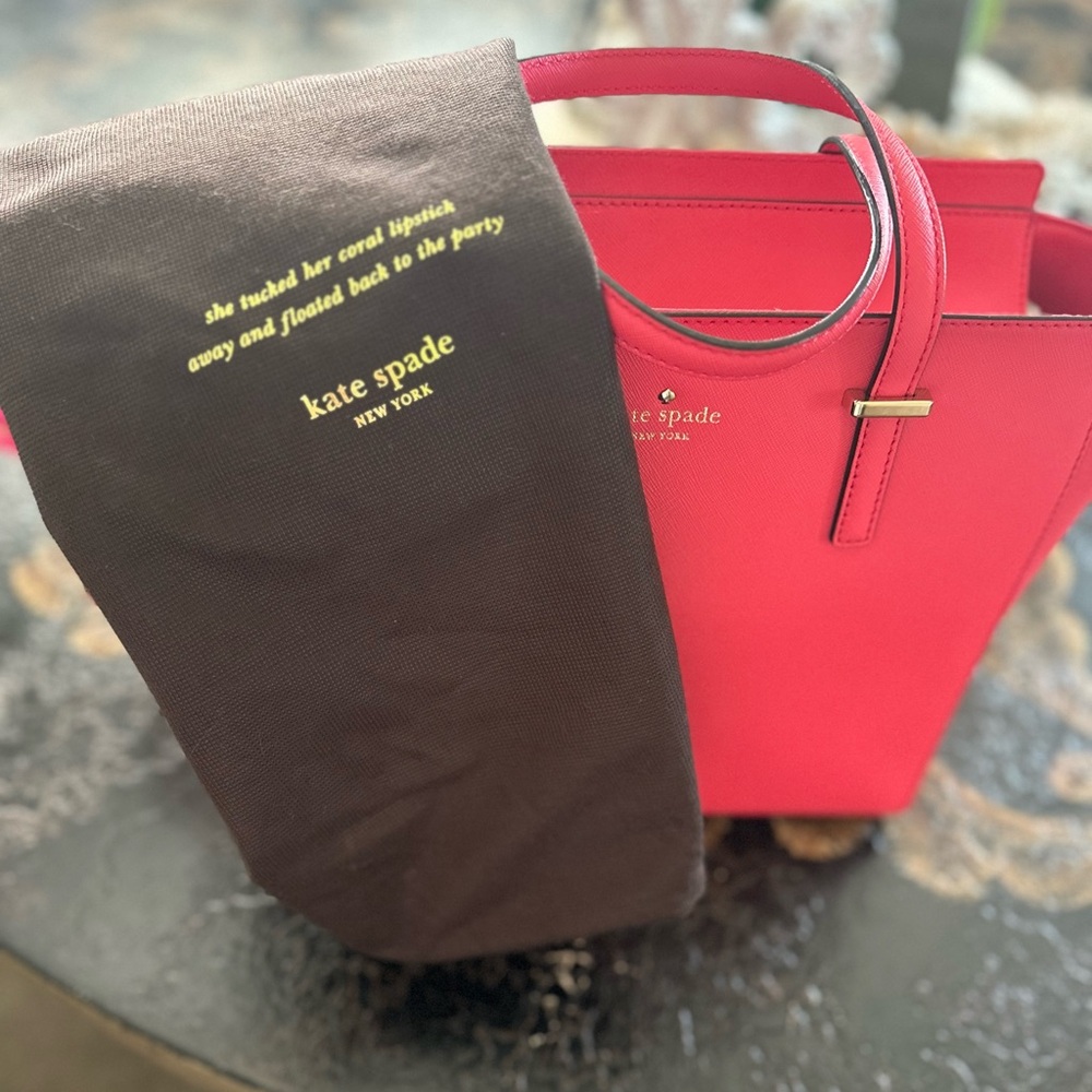 Kate Spade Vibrant Tomato Slice Tote